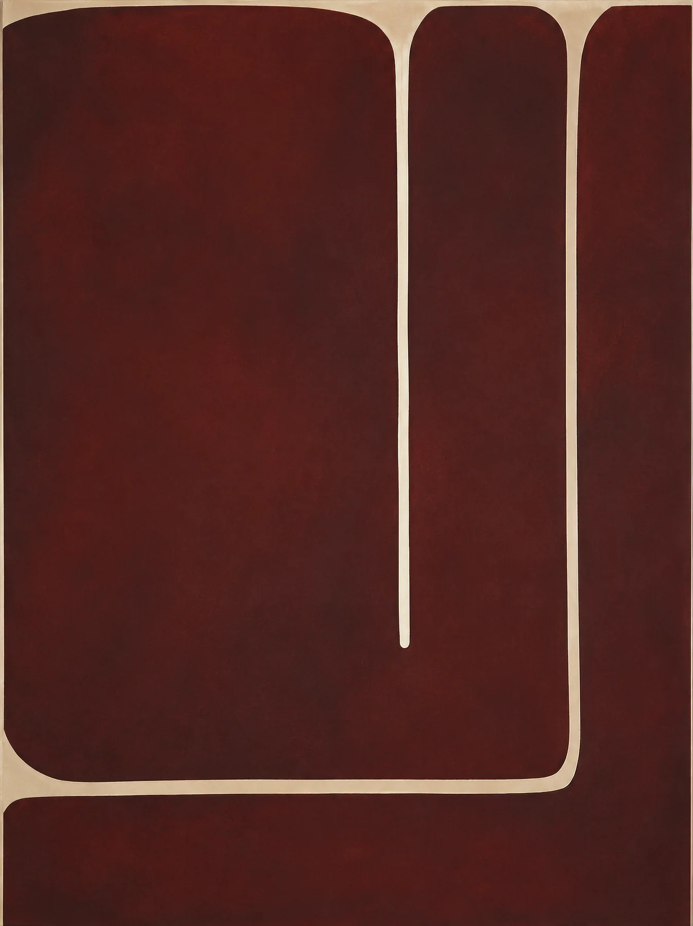 Oxblood Channels abstract artwork